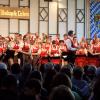 Das Jahreskonzert der Blaskapelle Lechrain in der Lengenfelder Mehrzweckhalle war gut besucht. 