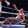 Anthony Joshua schickte Wladimir Klitschko gleich dreimal auf die Bretter.