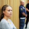 Die schwedische Klimaaktivistin Greta Thunberg musste sich nach einer Protestaktion in der südschwedischen Stadt Malmö vor Gericht verantworten.