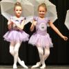 Die Ballettschülerinnen der Tanzschule „Tanzblick“ entzückten die Senioren bei der Adventsfeier mit sorgfältig einstudierten Auftritten. 	