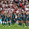 Den deutschen Fußballerinnen war die Enttäuschung nach dem Schlusspfiff im Wembley Stadium anzumerken.