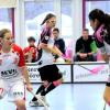 Die Damenmannschaft der Red Hocks ist bei der deutschen Kleinfeldmeisterschaft im Floorball dabei. Diese findet in Kaufering statt. 	