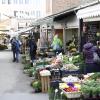 Auf dem Stadtmarkt Augsburg ist Einkaufen für den täglichen Bedarf weiterhin möglich. Öffnungszeiten Montag bis Freitag von 7 bis 18 Uhr und Samstag von 7 bis 14 Uhr.