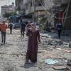 Israel bombardiert Gaza-Stadt, mehr als 1000 Menschen kamen bislang im Gazastreifen ums Leben.  