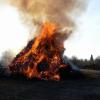 Das traditionelle Klosterlechfelder Osterfeuer wurde heuer abgesagt. "Alles ist zu nass, würde nicht richtig brennen", sagt Bürgermeister Peter Schweiger. 
