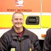 Bürgermeister Michael Higl, Feuerwehrkommandant Robert Scherer und dessen Stellverter Michael Ferber (von links) setzen auch künftig ihre erfolgreiche Zusammenarbeit fort. 	