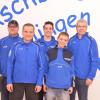 Das Aislinger Meisterteam (von links): Stefan Gandenheimer, Helmut Ehrmann, Denny Richter, Ferdinand Wagner, Hermann Schuster. Es fehlt Jürgen Bunk. 	