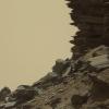 Vom Wind auf der Marsoberfläche geformt: Der Marsrover «Curiosity» hat Nasa-Wissenschaftler mit gestochen scharfen Farbbildern von Gesteinsformationen begeistert.
