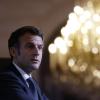 Frankreichs Präsident Emmanuel Macron bei einer Veranstaltung im Pariser Elysee-Palast. Am Freitag will er mit Wladimir Putin über eine Deeskalation in der Ukraine sprechen.