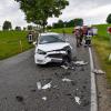 Ein schwerer Unfall hat sich am Montagvormittag zwischen Apfeldorf und Rott ereignet.