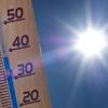 Ganz so heiß wie auf dem Thermometer soll es im Landkreis zwar nicht werden, doch die Sonne wird sich an diesem Wochenende auf jeden Fall viele Stunden zeigen.