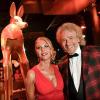 Thomas Gottschalk und Karina Mroß bei der Bambi-Verleihung in Baden-Baden.