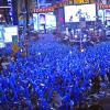 Hunderttausende haben in New York mit einer Riesenparty auf dem Times Square das neue Jahr eingeläutet. Lady Gaga heizte kräftig ein.