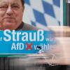 Von dem Unterstützerverein „Verein zur Erhaltung der Rechtsstaatlichkeit“ finanziertes AfD-Wahlplakat: Laut Lobbycontrol soll dahinter eine Schweizer Briefkasten-Firma stecken. 