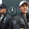 Lewis Hamilton und Nico Rosberg reden lieber über- statt miteinander.