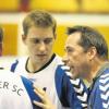 Trainer Dieter Braun (rechts) hat seine Kissinger Herren bestens auf den TSV Friedberg II eingestellt. 