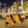 Bei großem Andrang wird heute Abend nach dem Deutschlandspiel die Maximilianstraße gesperrt.