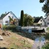 Die Sanierung der Gänsbachbrücke in Megesheim wird bald abgeschlossen sein. 