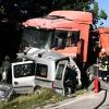 Mann stirbt bei Unfall mit Lastwagen