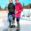 Die Besten auf Ski: Lena Riggenmann und Julian Glassenhart.