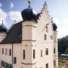 Beim Tag des offenen Denkmals bietet sich unter anderem dieser Blick auf Schloss Hurlach mit Garten.