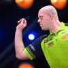 "Promi-Darts-WM" 2024: Michael van Gerwen ist ein alter Bekannter bei der "Promi Darts WM". 2023 holte er nach 2017 und 2020 seinen dritten Titel bei dem Event.