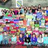 Die Schüler der Aschbergschule haben fast 500 Weihnachtspäckchen für die Kinder in der albanischen Stadt Velipojë gepackt. Foto: Johann Bronnhuber