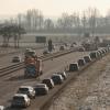 Ein Auffahrunfall mit fünf beteiligten Autos blieb ohne Verletzungen und größere Schäden, der Stau auf der A7 war aber beträchtlich.