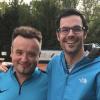 Nachdem sie vor über 20 Jahren gemeinsam in den Harburger Juniorenteams ihre Tenniskarriere starteten, spielen Marcus Wiest (links) und Jörg Widemann nun wieder zusammen für den TC Bäumenheim. 	