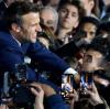 Jubel statt Zittern: Macrons Vorsprung im ersten Wahlgang der Parlamentswahl in Frankreich war hauchdünn. Ob er wirklich als Sieger hervorgeht, zeigt sich am kommenden Sonntag.