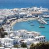 Weiß am Meer: Auf den griechischen Inseln haben die Häuser die gleiche Grundfarbe.