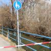 Wo der Mindelkanal an der Bleichstraße vorbeikommt, wurde das Kind aus dem Wasser gerettet.