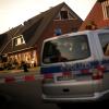 In diesem Wohnhaus in Borghorst entdeckte die Polize die Leichen dreier Kinder.