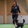 Shauna Wenzel hatte mit ihrem Hund Miff bei der Hundesport-Weltmeisterschaft "Obedience" Erfolg.