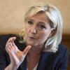 Front-National-Chefin Marine Le Pen tritt bei der Wahl in Frankreich an.