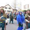 Mehrere Tausend Besucherinnen und Besucher säumten die Straßen, um mit dem Kötzer Narren Club Fasching zu feiern.