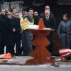 Merkel 2016 am Anschlagsort auf dem Weihnachtsmarkt am Breitscheidplatz in Berlin.