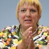 Claudia Roth (Bündnis 90/Die Grünen) aus Augsburg ist erneut zur Bundestagsvizepräsidentin gewählt worden.  	