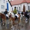 Der Leonhardiritt hat in Balzhausen eine große Tradition. Heuer findet die Veranstaltung aber nur in eingeschränkter Form mit Segnung nach der Andacht statt.