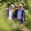 Wird einer der beiden der nächste Kanzlerkandidat? CSU-Chef Markus Söder (links) und der CDU-Bundesvorsitzende Friedrich Merz unterhalten sich bei ihrem Besuch des Kernkraftwerk Isar 2.