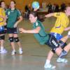 Schon lange wurde das Handballderby zwischen dem TSV Bobingen (in Grün, das Bild stammt aus dem Hinspiel) und dem TSV Schwabmünchen nicht mehr mit so viel Spannung erwartet wie diesmal. 