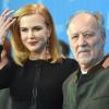 Schauspielerin Nicole Kidman und Regisseur Werner Herzog präsentierten am Wochenende "Queen of the Desert" bei der Berlinale.