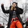 Madonna bei der Anti-Trump-Kundgebung «Marsch der Frauen».