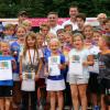 33 Kinder nahmen heuer am Fuchstaler Tenniscamp teil.  	