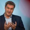 Vor Gefahren für die Demokratie hat Ministerpräsident Markus Söder gewarnt. hat Foto: Peter Kneffel/dpa +++ dpa-Bildfunk +++