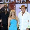 Die Supertalent-Jury: Bruce Darnell, Sylvie van der Vaart und Dieter Bohlen.