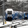 Schnee und Eis machen den modernen Zügen von Siemens, die für Go-Ahead unterwegs sind, zu schaffen. 