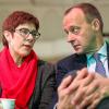 Annegret Kramp-Karrenbauer und Friedrich Merz.