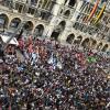 Ob es nun 30000 oder 40000 Demonstranten gegen das neue Polizeiaufgabengesetz waren – es waren jedenfalls sehr viele, wie unser Bild vom Münchner Marienplatz zeigt. 