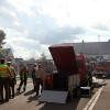 Neben der Nordendorfer Feuerwehr halfen auch Einsatzkräfte der umliegenden Gemeinden. Die Rauchsäule des Brandes war weithin sichtbar. 